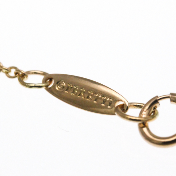 TIFFANY 18k Gold Diamond Necklace